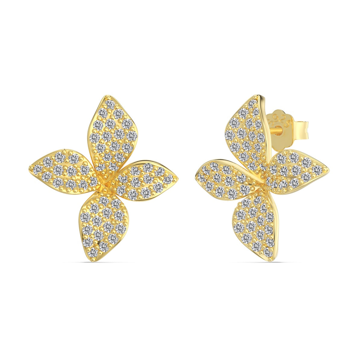 BOUCLES D’OREILLES BALI – DORÉES