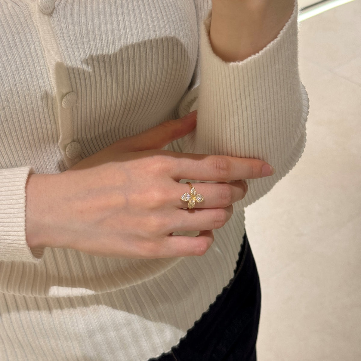 BAGUE BALI  –  DORÉE