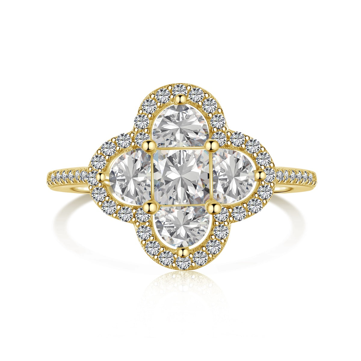 BAGUE CAPRI  –  DORÉE