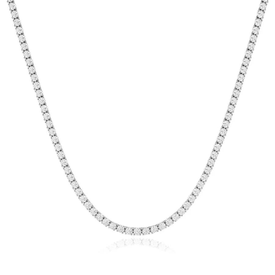 TENNIS COLLIER- ARGENTÉE