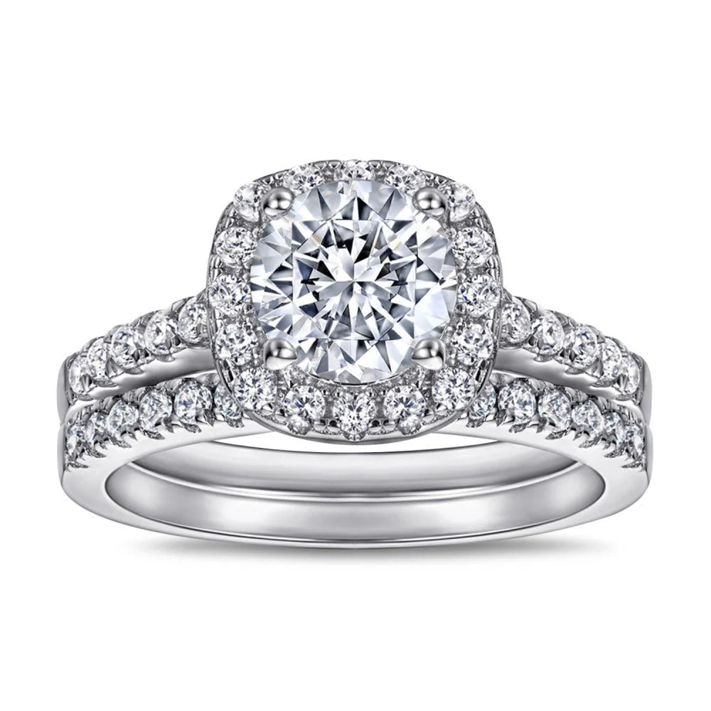 SET BAGUE VENISE - PRAGUE ARGENTÉE