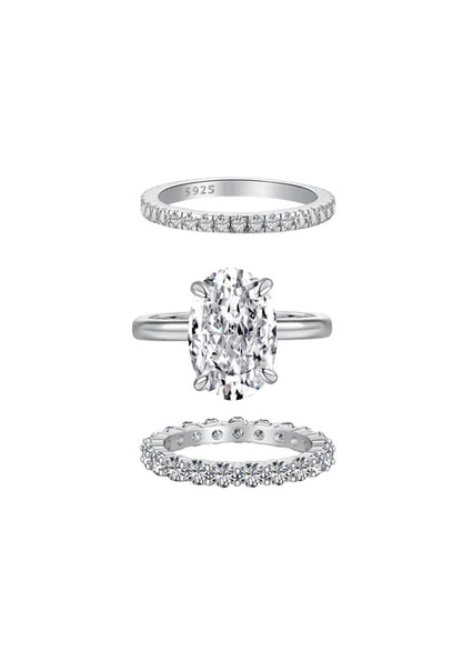 SET BAGUE ABU DHABI - AMALFI - PRAGUE ARGENTÉE