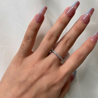 BAGUE PRAGUE – ARGENTÉE