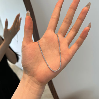 COLLIER RIVIÈRE PORTOFINO- ARGENTÉE