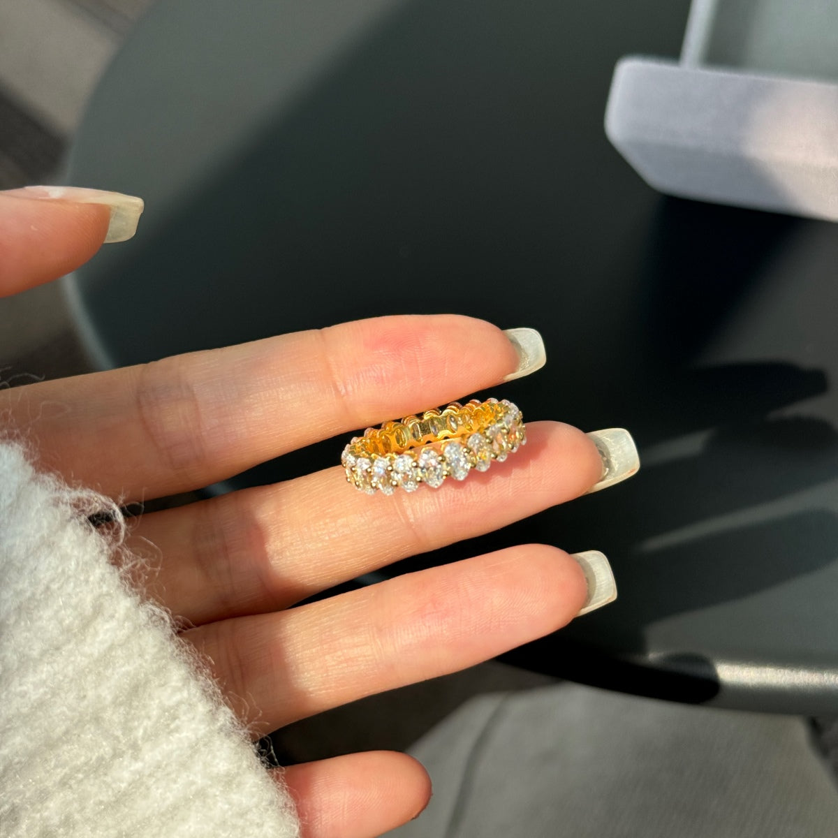 BAGUE POSITANO – DORÉE