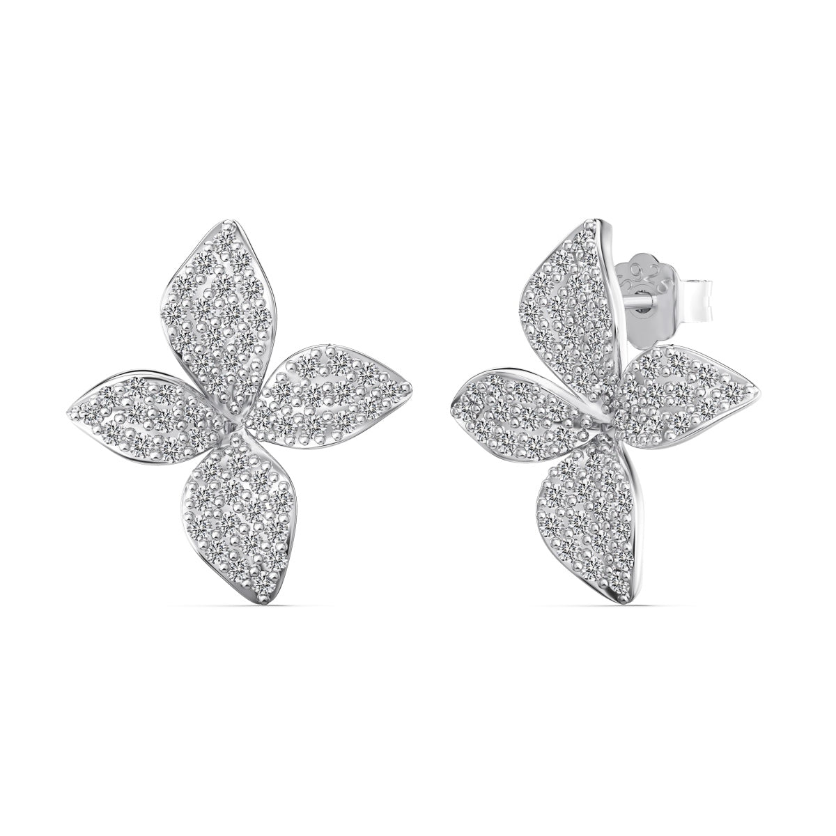 BOUCLES D’OREILLES BALI – ARGENTÉES