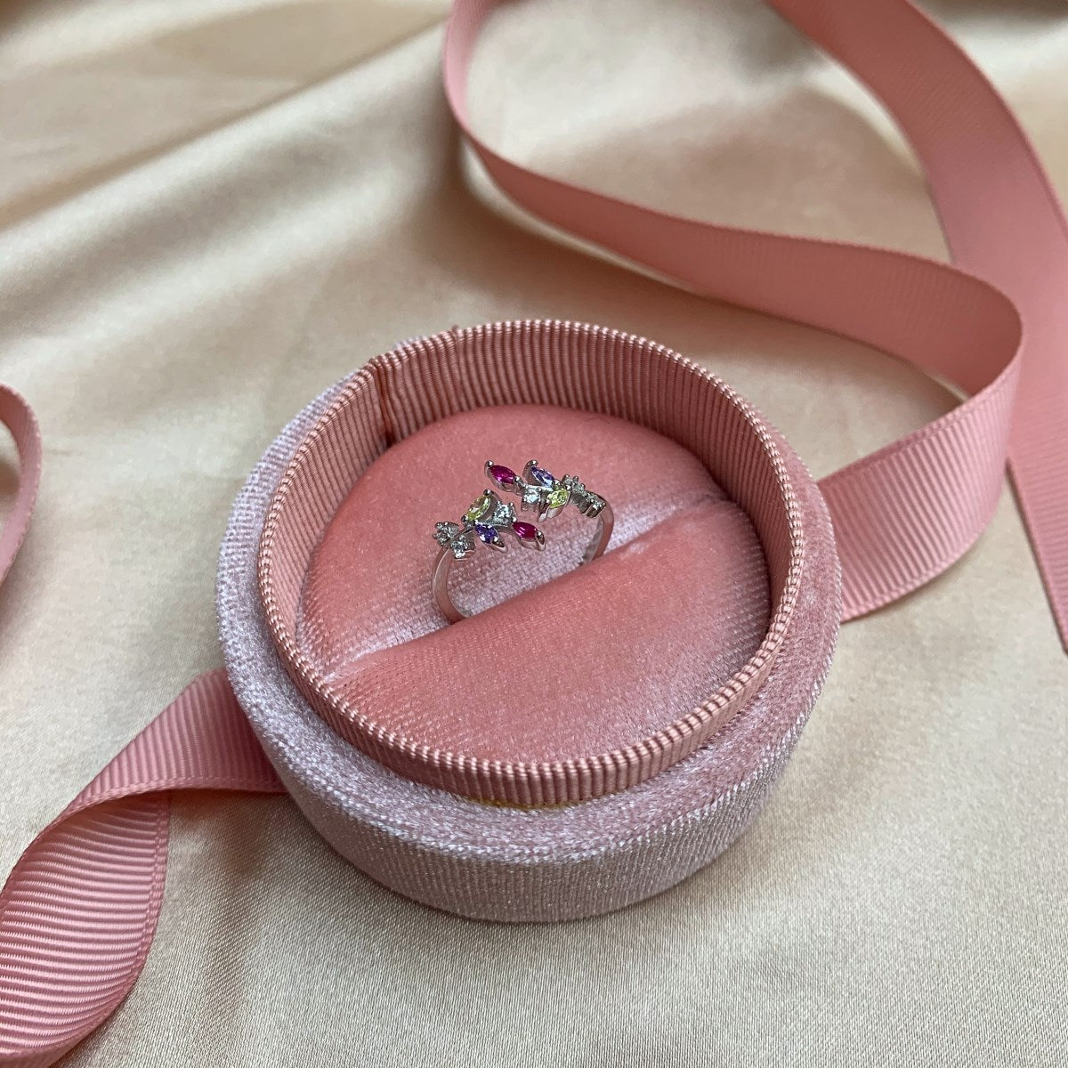 BAGUE PALMA – ARGENTÉE