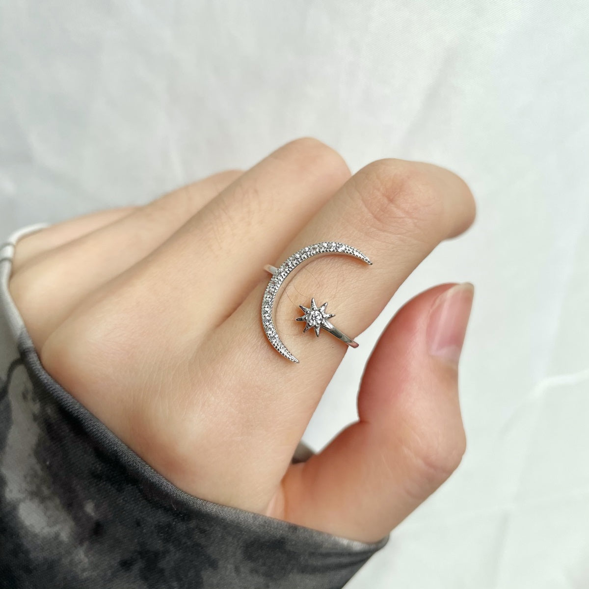 BAGUE ATHÈNES – ARGENTÉE