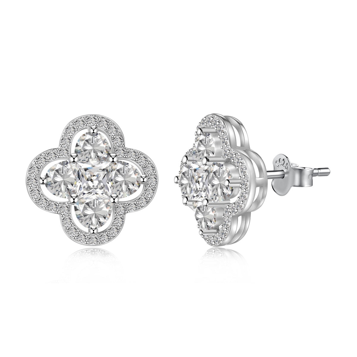 BOUCLES D’OREILLES CAPRI – ARGENTÉES