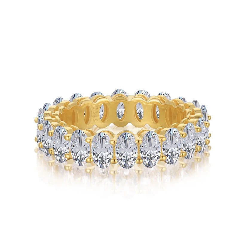 BAGUE POSITANO – DORÉE