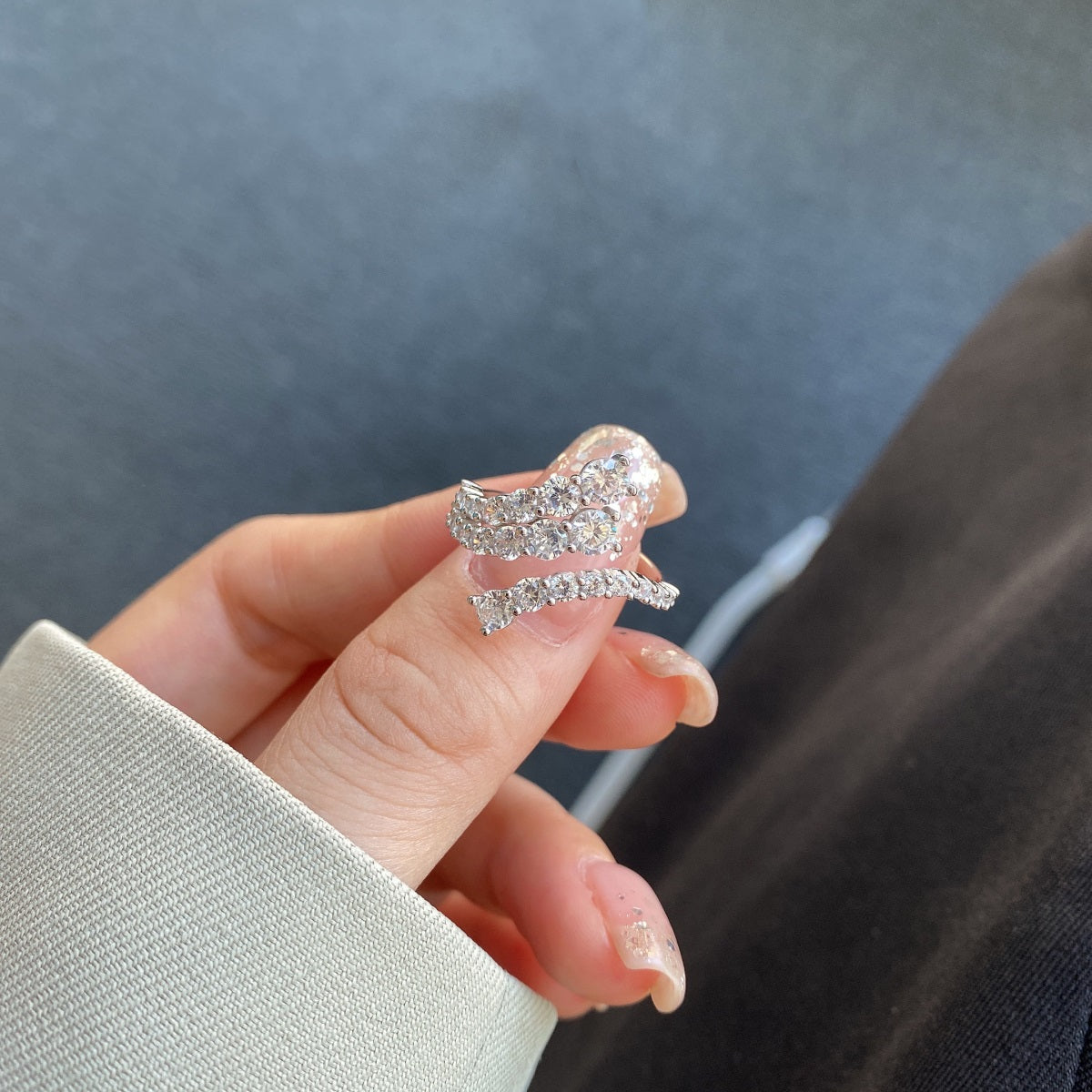 BAGUE PORTOFINO – ARGENTÉE
