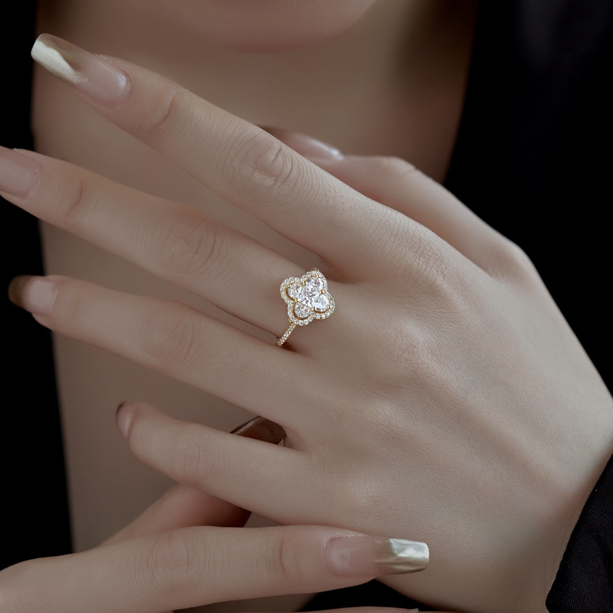 BAGUE CAPRI  –  DORÉE