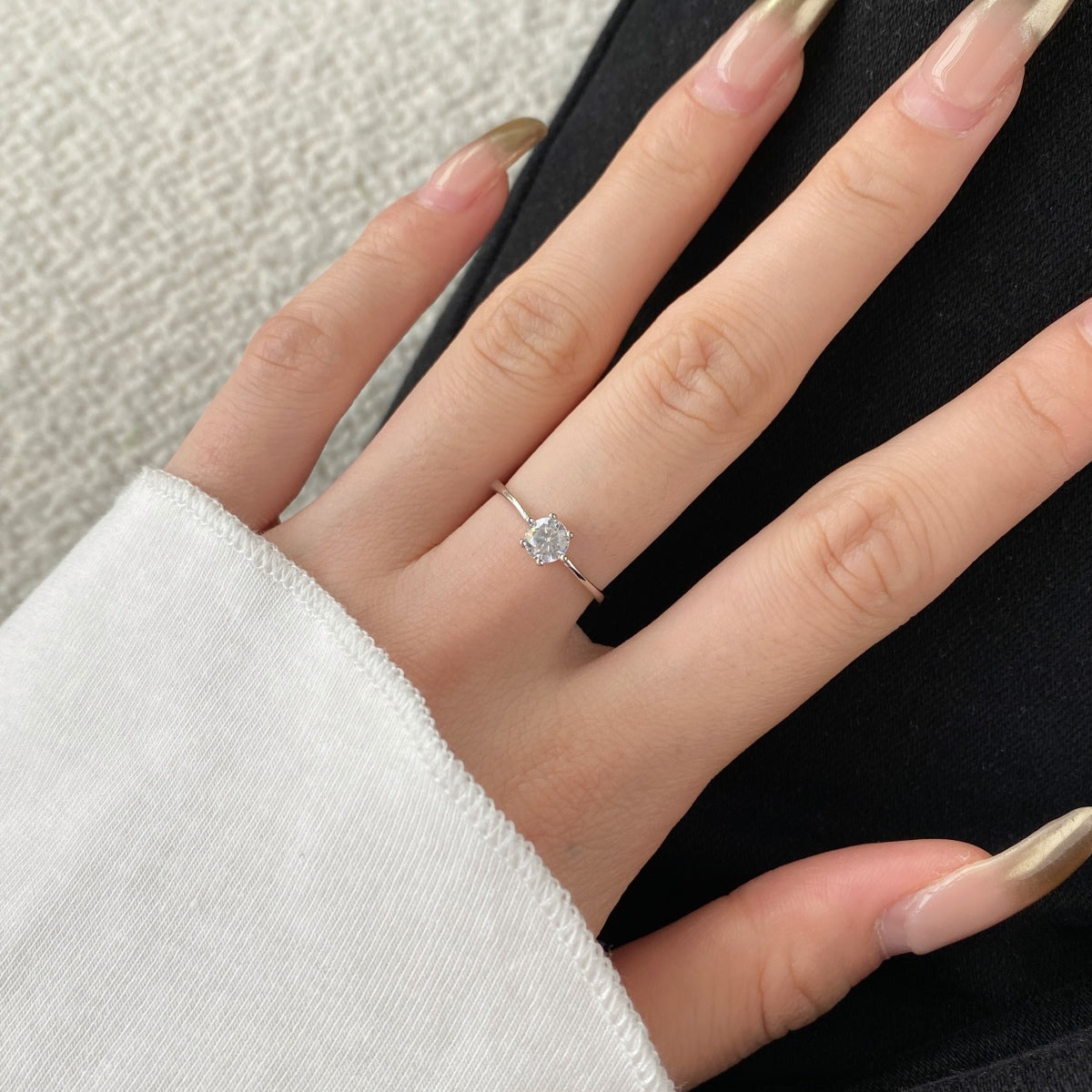 BAGUE VALENCE – ARGENTÉE