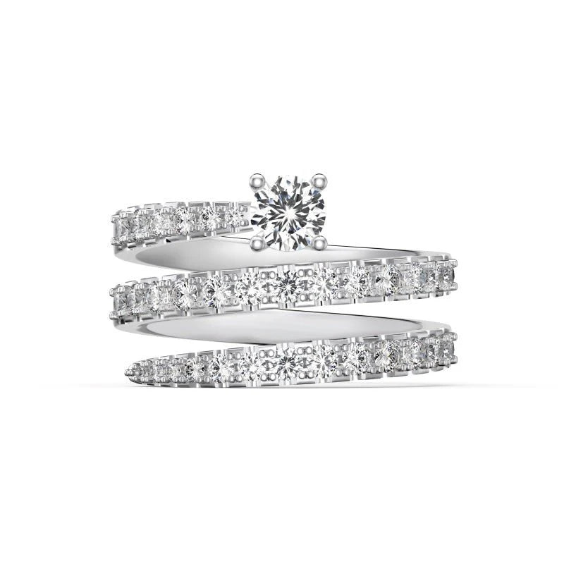 BAGUE SANTORIN – ARGENTÉE