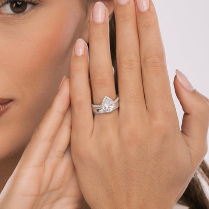 BAGUE MONACO – ARGENTÉE
