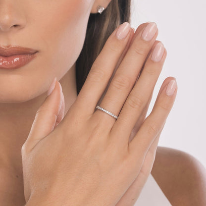 BAGUE PRAGUE – ARGENTÉE